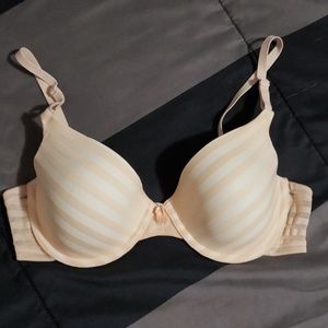 Sheer Striped Bra